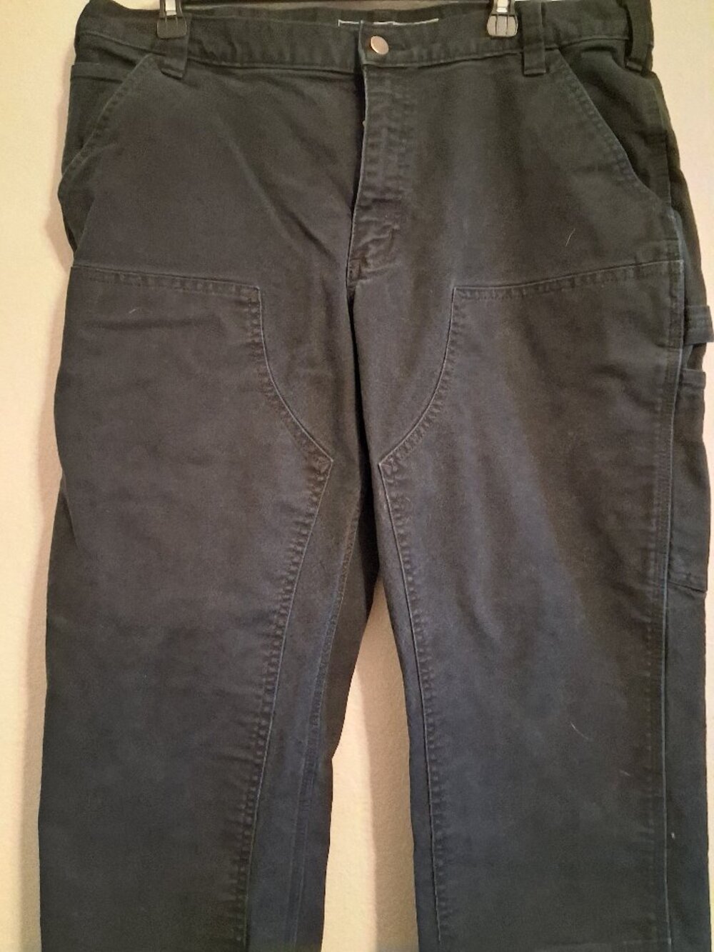 Carhartt Double Knee Carpenter Pants Mens 38X32 Workwear Utility Fade Relaxed